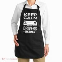 Keep Calm I Just Got My Drivers License Funny New Driver Apron thumb 2
