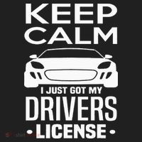 Keep Calm I Just Got My Drivers License Funny New Driver Beanie thumb 2