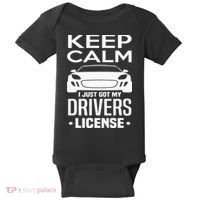 Keep Calm I Just Got My Drivers License Funny New Driver Baby Bodysuit thumb 0