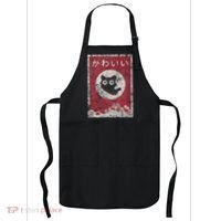 Kawaii Cat Japanese Black Anime Cat Apron thumb 0