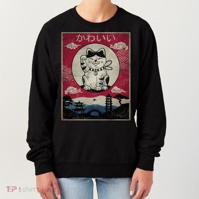 Kawaii Cat Japanese Women's Sweatshirt