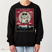 Kawaii Cat Japanese Women's Sweatshirt thumb 0