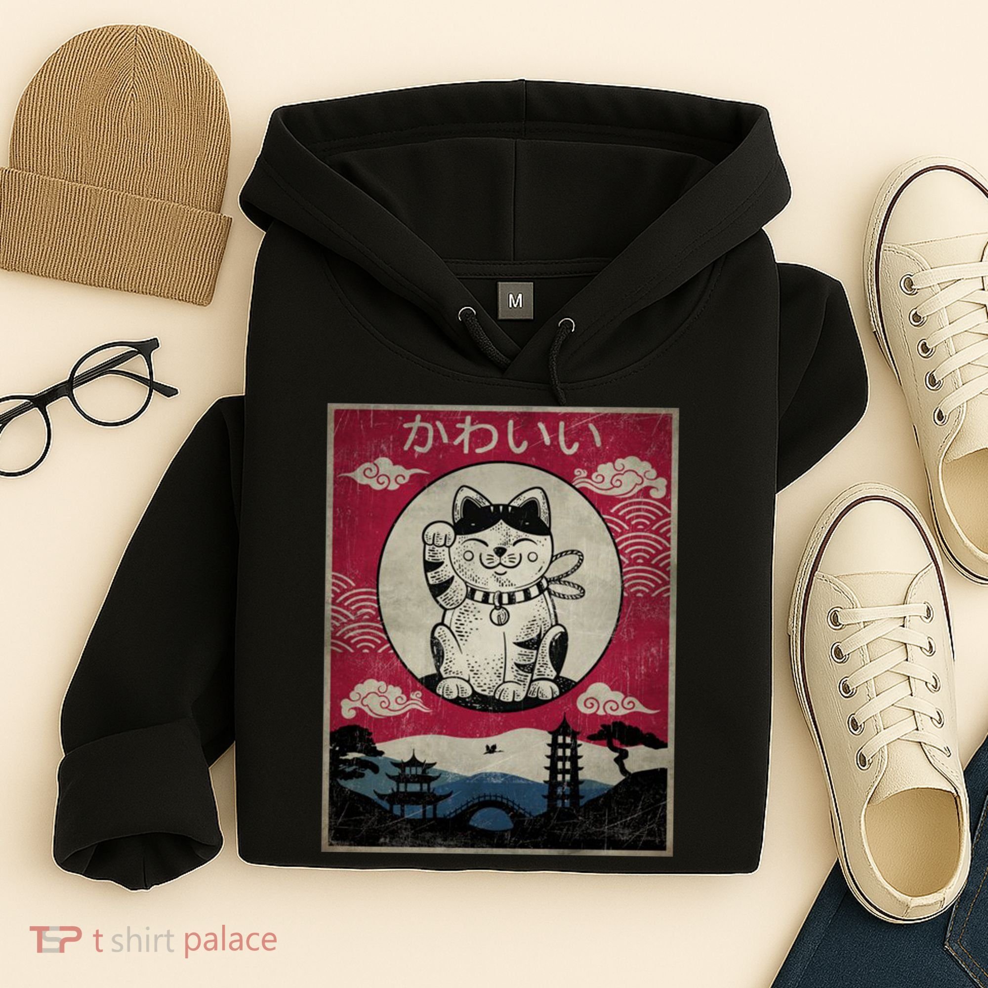 Kawaii Cat Japanese Hoodie