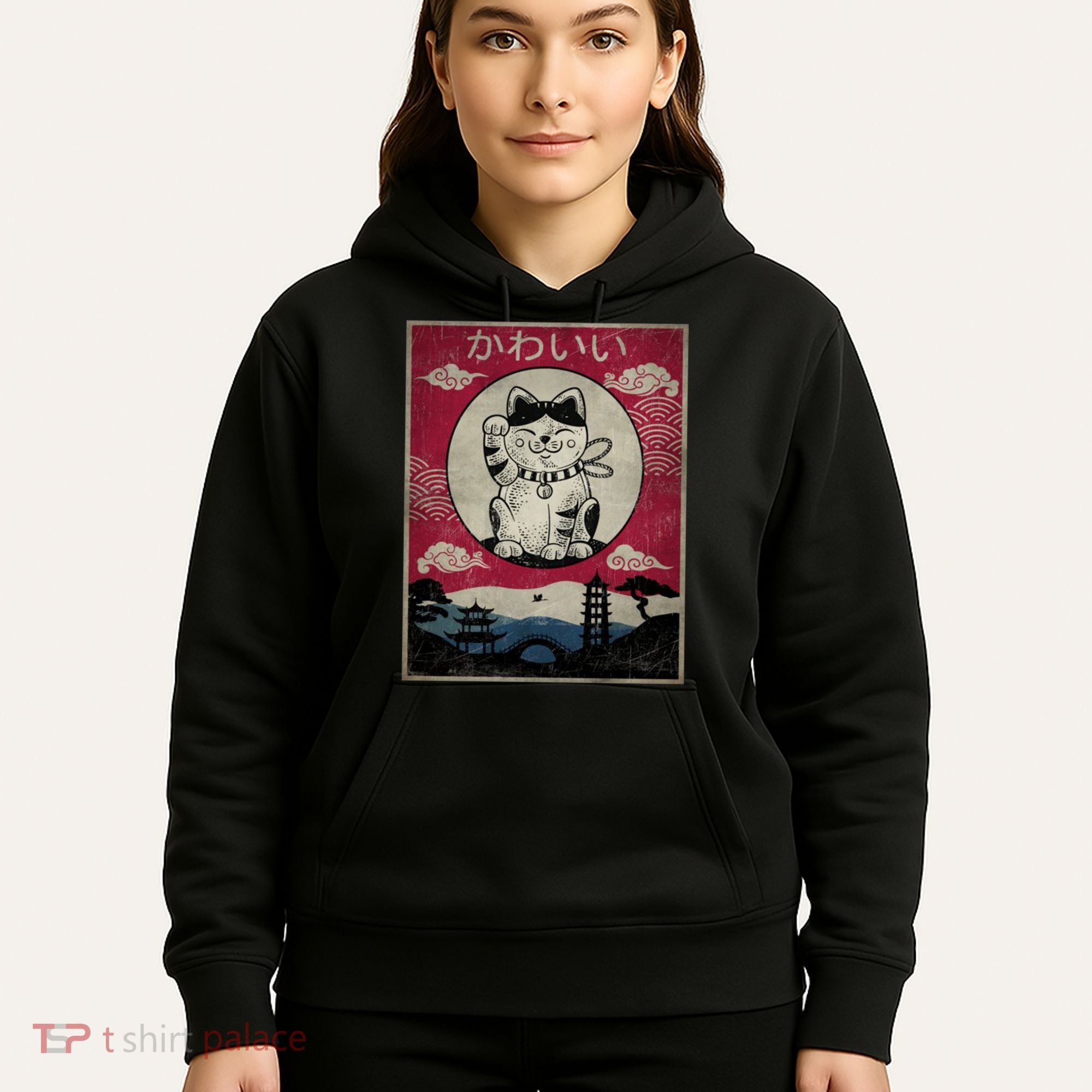Kawaii Cat Japanese Hoodie