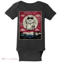 Kawaii Cat Japanese Baby Bodysuit thumb 0
