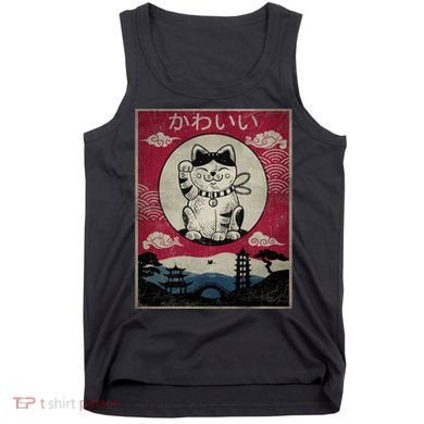 Kawaii Cat Japanese Tank Top