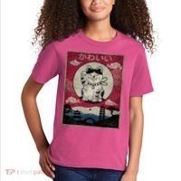 Kawaii Cat Japanese Kids T-Shirt thumb 2