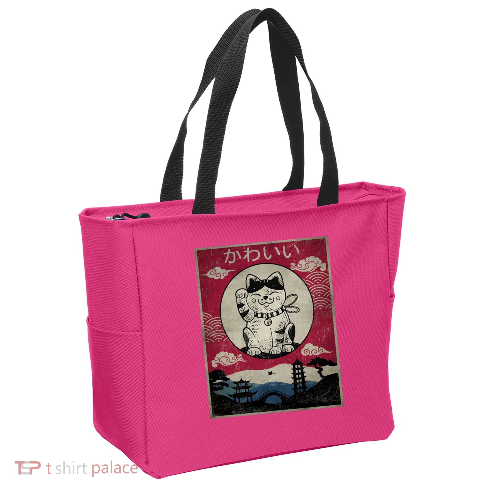 Kawaii Cat Japanese Tote Bag