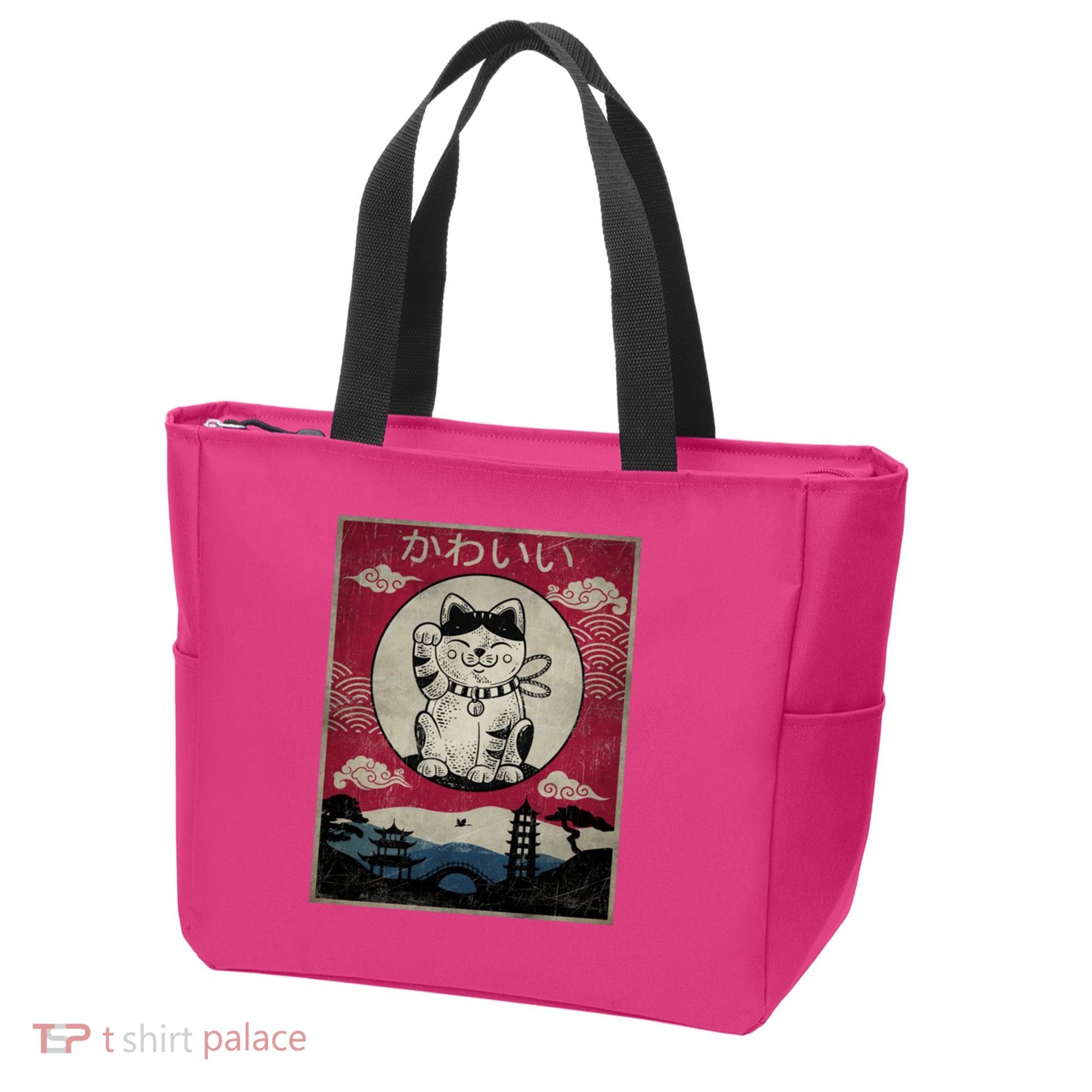 Kawaii Cat Japanese Tote Bag