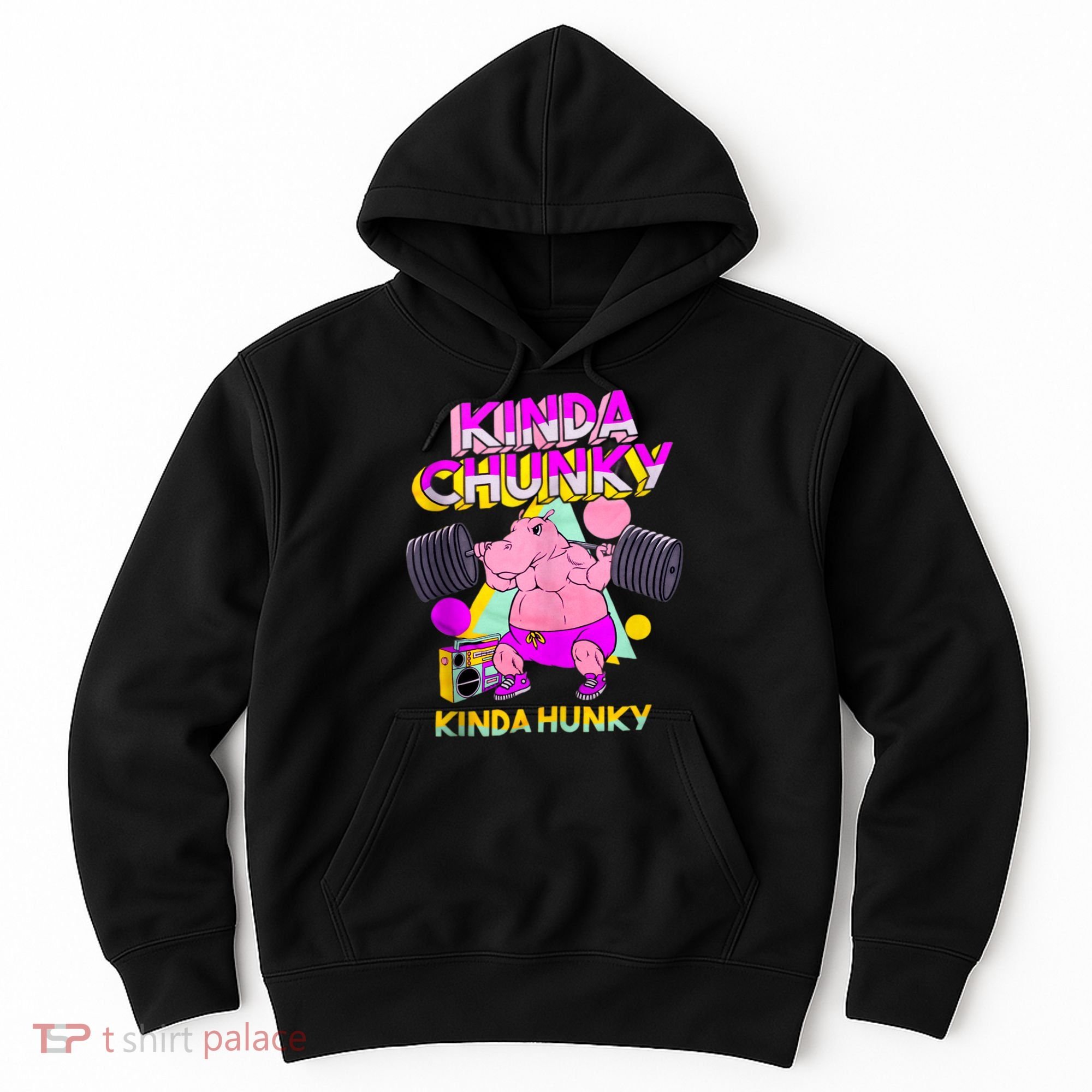 Kinda Chunky Kinda Hunky, Bodybuilding Gym Hoodie