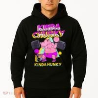 Kinda Chunky Kinda Hunky, Bodybuilding Gym Hoodie thumb 2