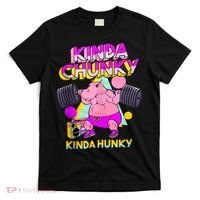 Kinda Chunky Kinda Hunky, Bodybuilding Gym T-Shirt thumb 0