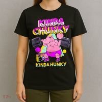 Kinda Chunky Kinda Hunky, Bodybuilding Gym T-Shirt thumb 4