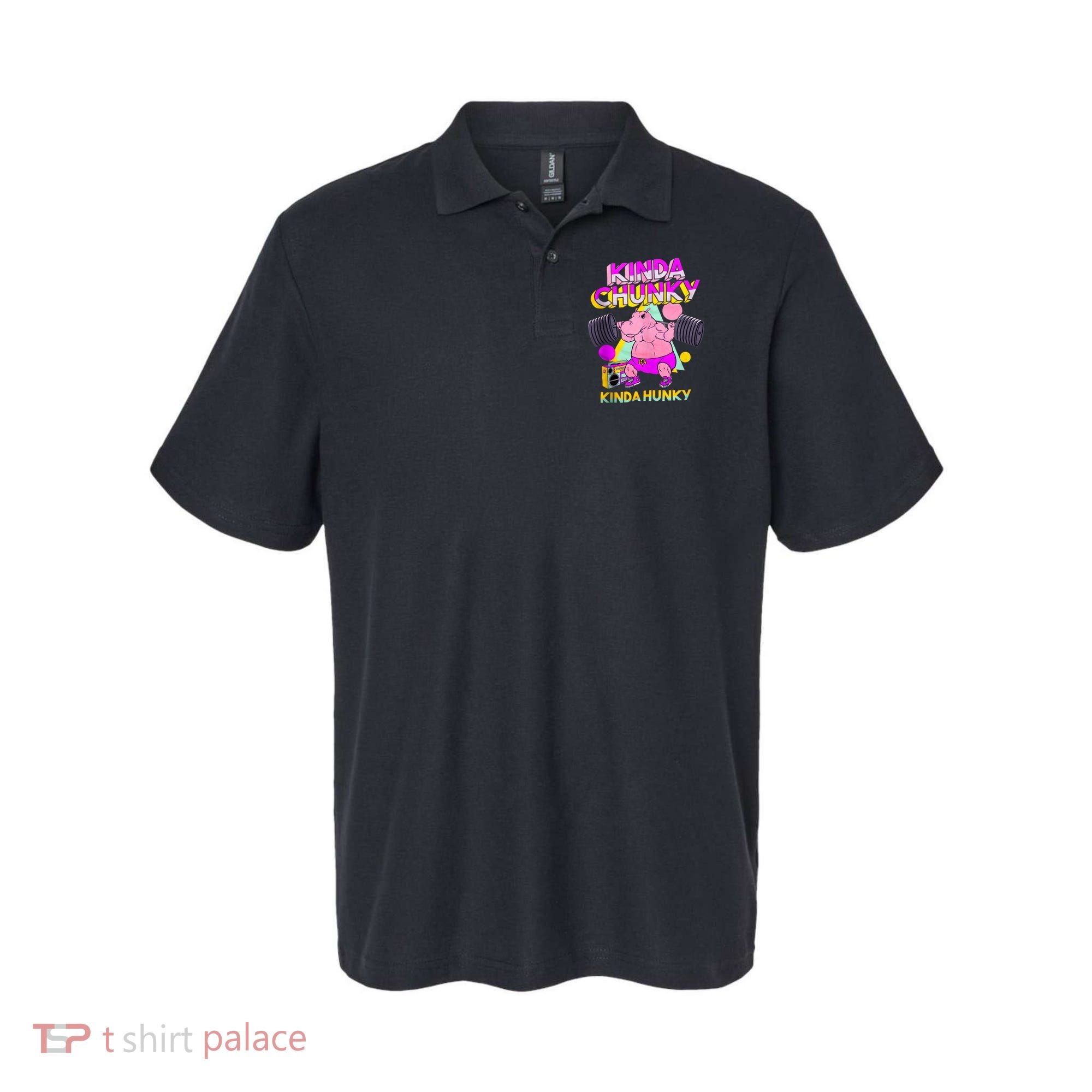 Kinda Chunky Kinda Hunky, Bodybuilding Gym Polo