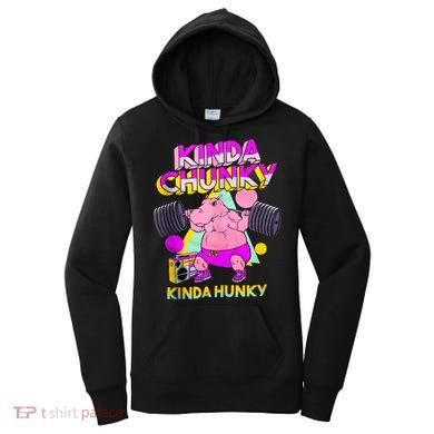 Kinda Chunky Kinda Hunky, Bodybuilding Gym Women's Hoodie