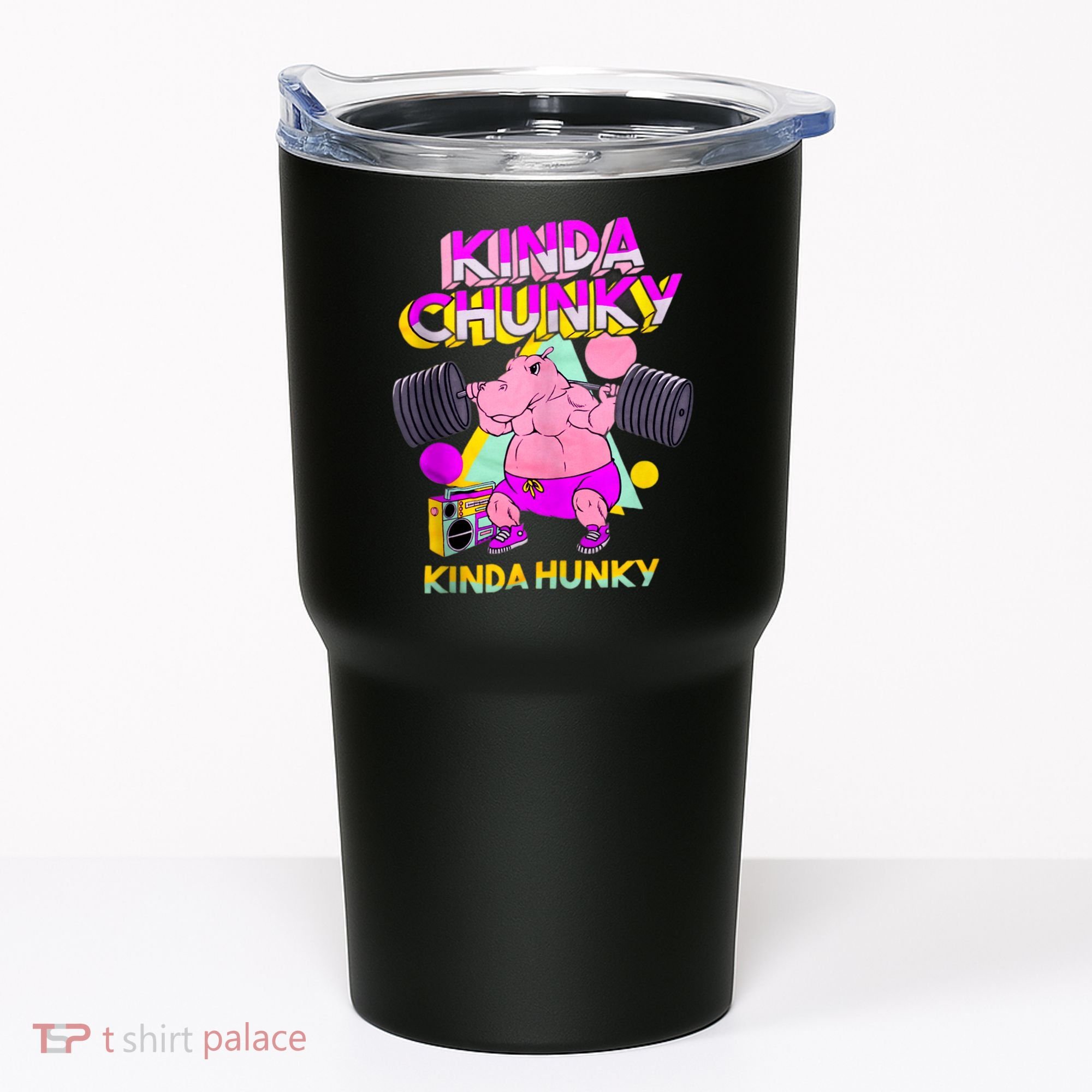 Kinda Chunky Kinda Hunky, Bodybuilding Gym Tumbler