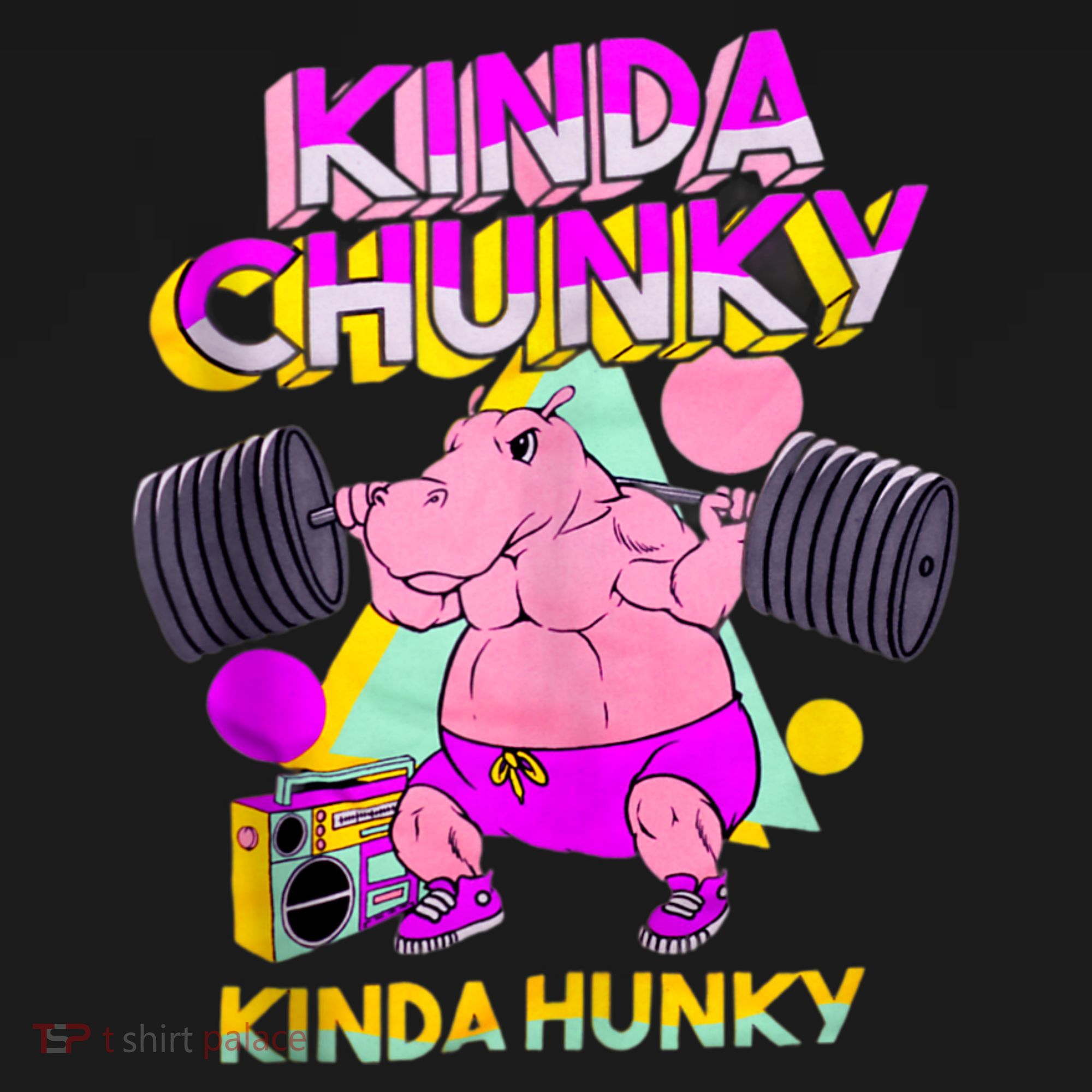 Kinda Chunky Kinda Hunky, Bodybuilding Gym Women's Tank Top