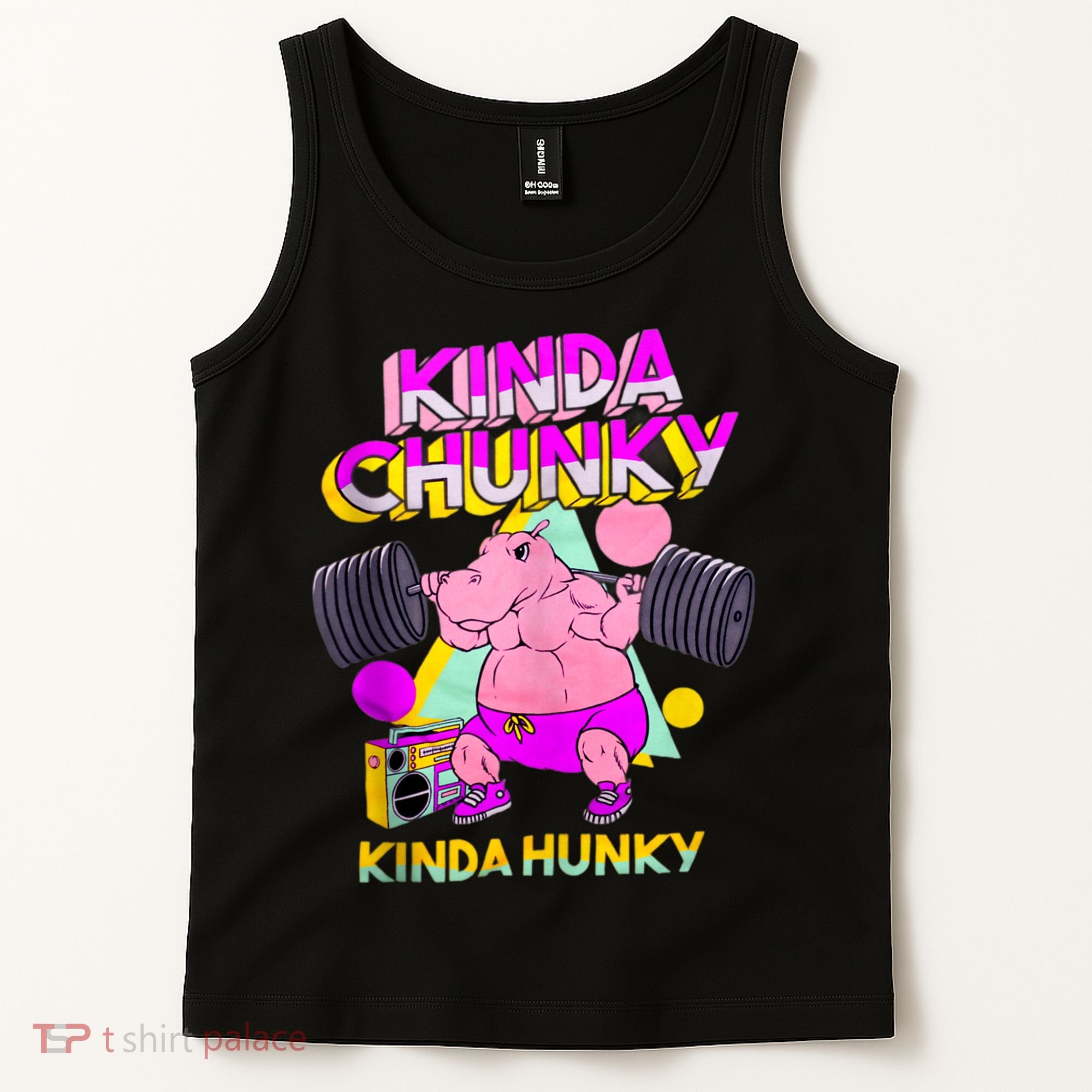 Kinda Chunky Kinda Hunky, Bodybuilding Gym Tank Top