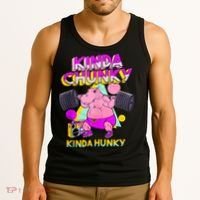Kinda Chunky Kinda Hunky, Bodybuilding Gym Tank Top thumb 3
