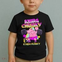 Kinda Chunky Kinda Hunky, Bodybuilding Gym Toddler T-Shirt thumb 2