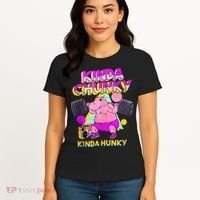 Kinda Chunky Kinda Hunky, Bodybuilding Gym Women's T-Shirt thumb 4