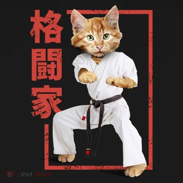 Karate Cat Doggie Tank