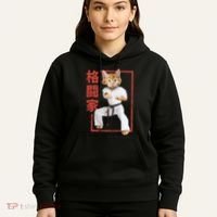 Karate Cat Hoodie thumb 5