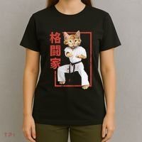 Karate Cat T-Shirt thumb 4