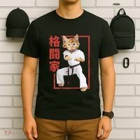 Karate Cat T-Shirt thumb 6