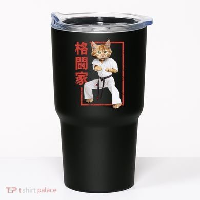Karate Cat Tumbler