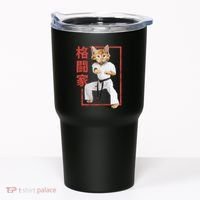 Karate Cat Tumbler thumb 0
