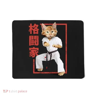 Karate Cat Mousepad