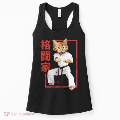 Karate Cat Women's Tank Top
