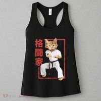 Karate Cat Women's Tank Top thumb 3