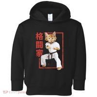 Karate Cat Toddler Hoodie thumb 0