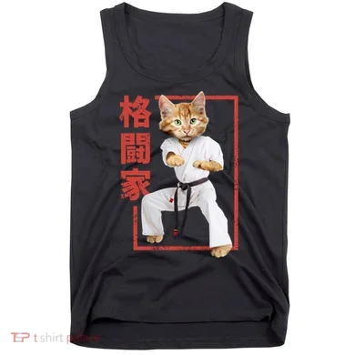 Karate Cat Tank Top