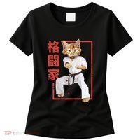 Karate Cat Women's T-Shirt thumb 0