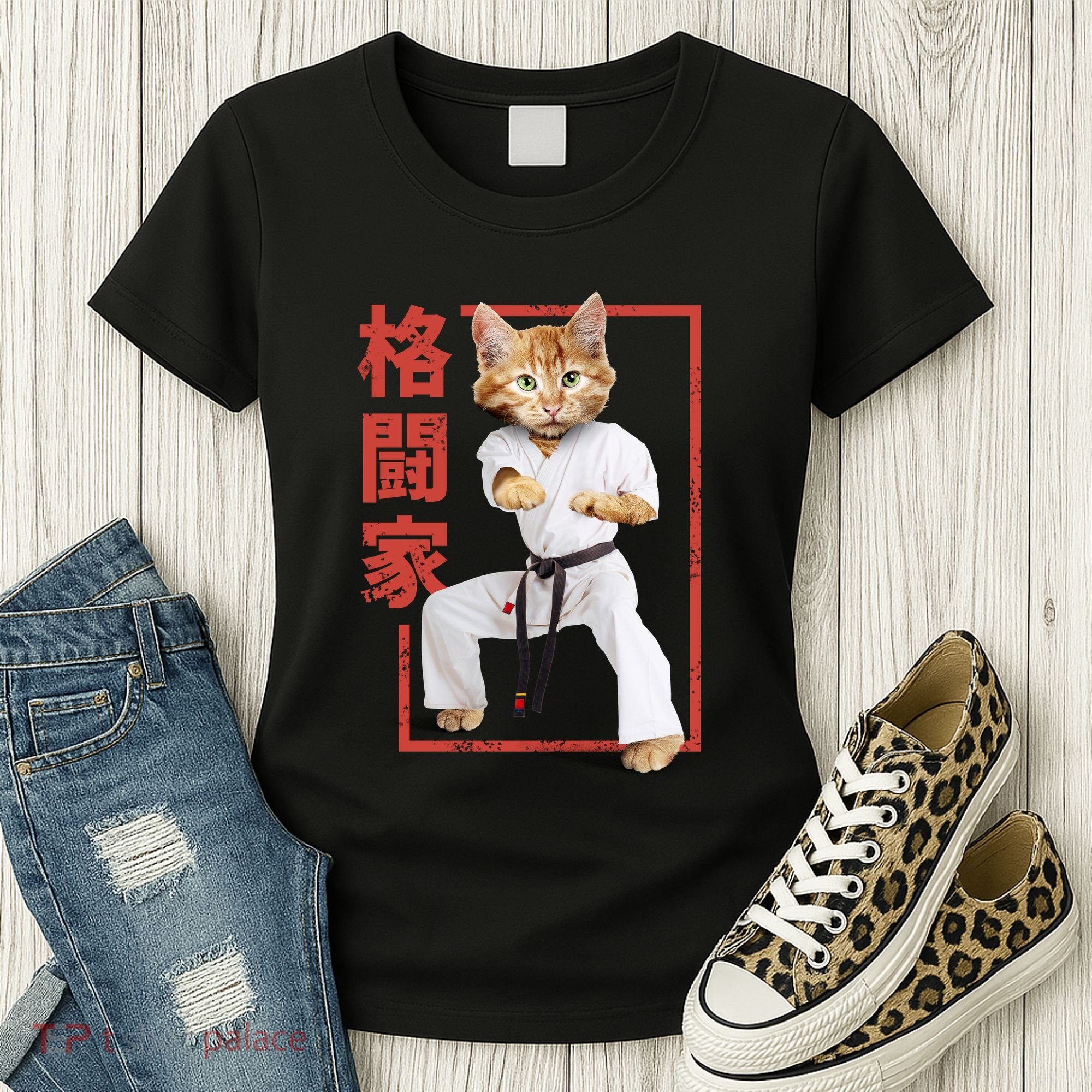 Karate Cat Women's T-Shirt