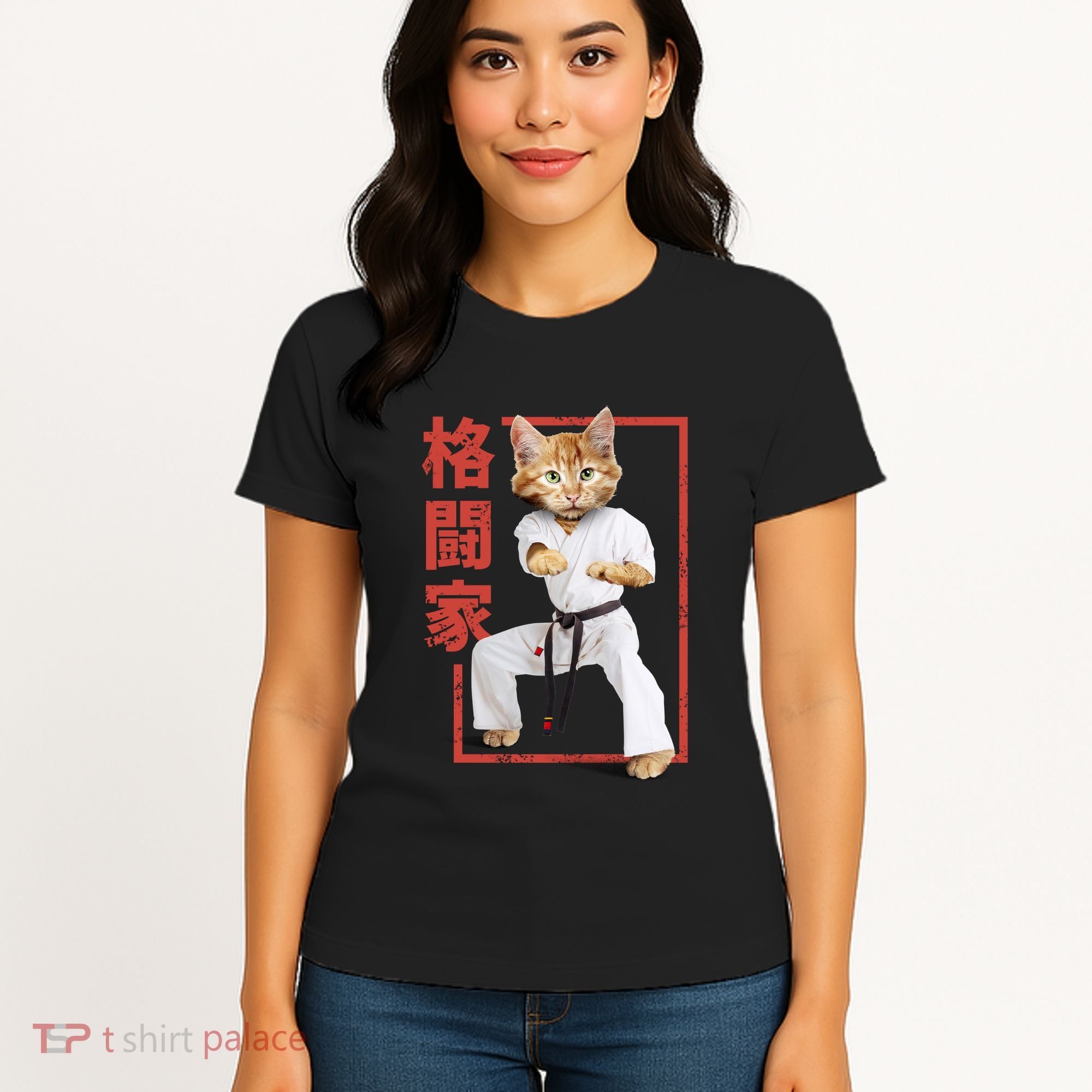 Karate Cat Women's T-Shirt