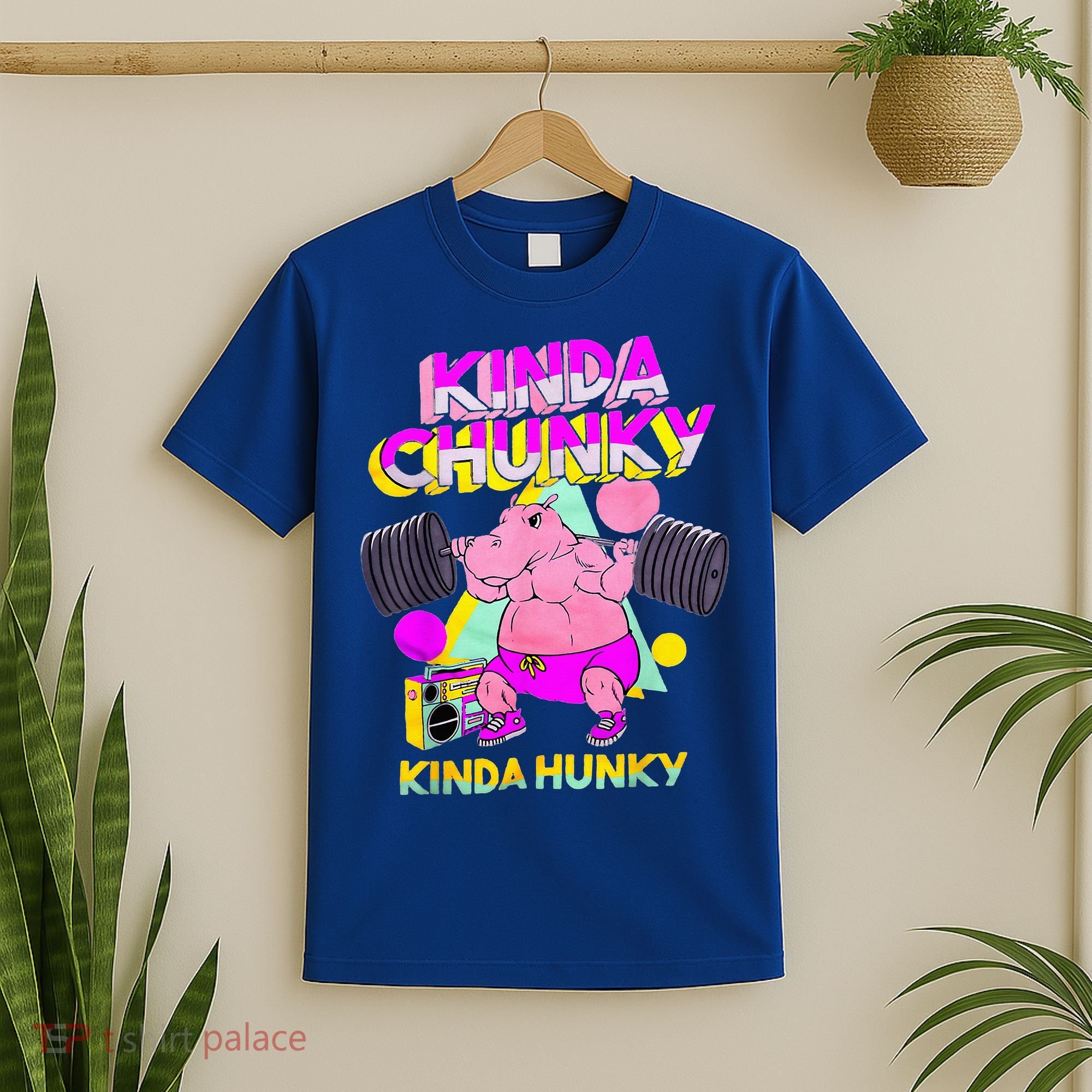 Kinda Chunky Kinda Hunky And Body Building Gym T-Shirt