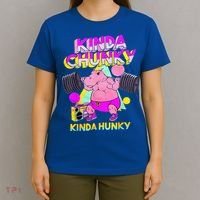 Kinda Chunky Kinda Hunky And Body Building Gym T-Shirt thumb 4