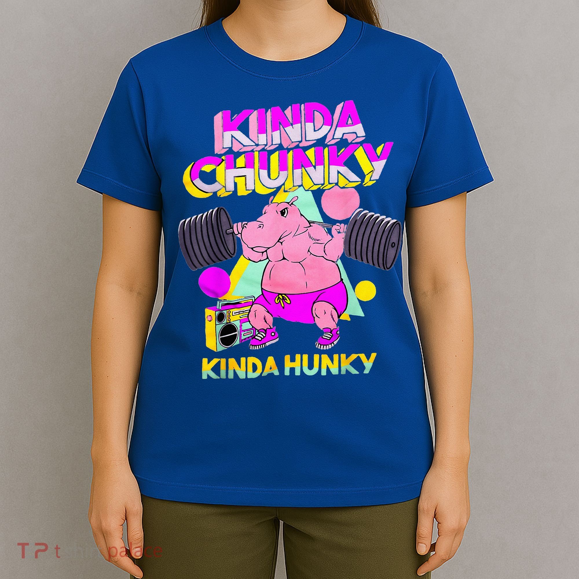 Kinda Chunky Kinda Hunky And Body Building Gym T-Shirt
