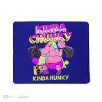 Kinda Chunky Kinda Hunky And Body Building Gym Mousepad thumb 0