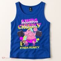 Kinda Chunky Kinda Hunky And Body Building Gym Tank Top thumb 2