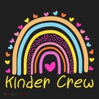Kinder Crew Kindergarten Teacher Rainbow Heart Women's Sweatshirt thumb 2