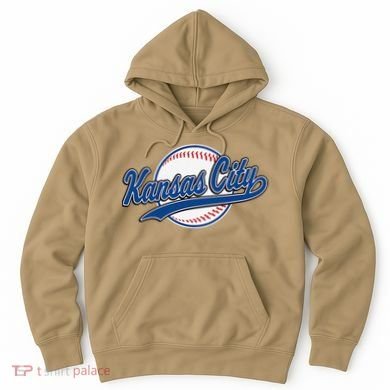 Kansas City Kc Vintage Baseball Throwback Retro Design Hoodie