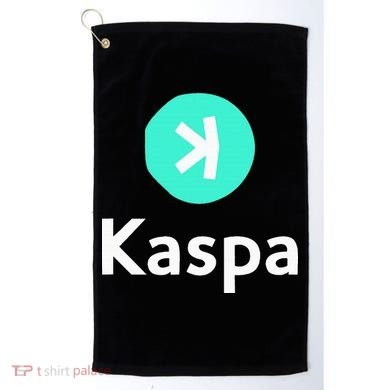 Kaspa Crypto Kaspa Golf Towel