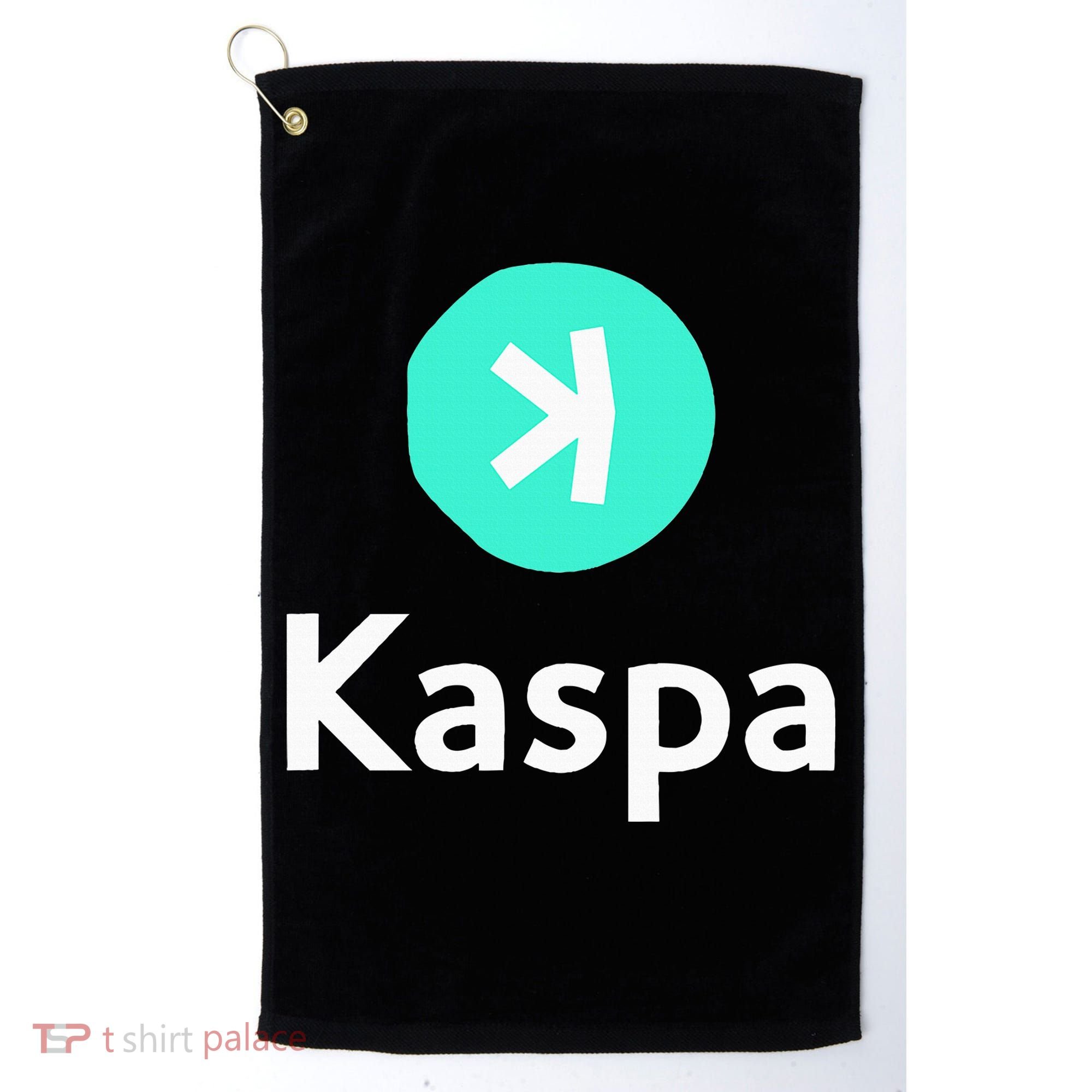 Kaspa Crypto Kaspa Golf Towel