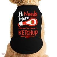Ketchup Condiment Doggie Tank thumb 0