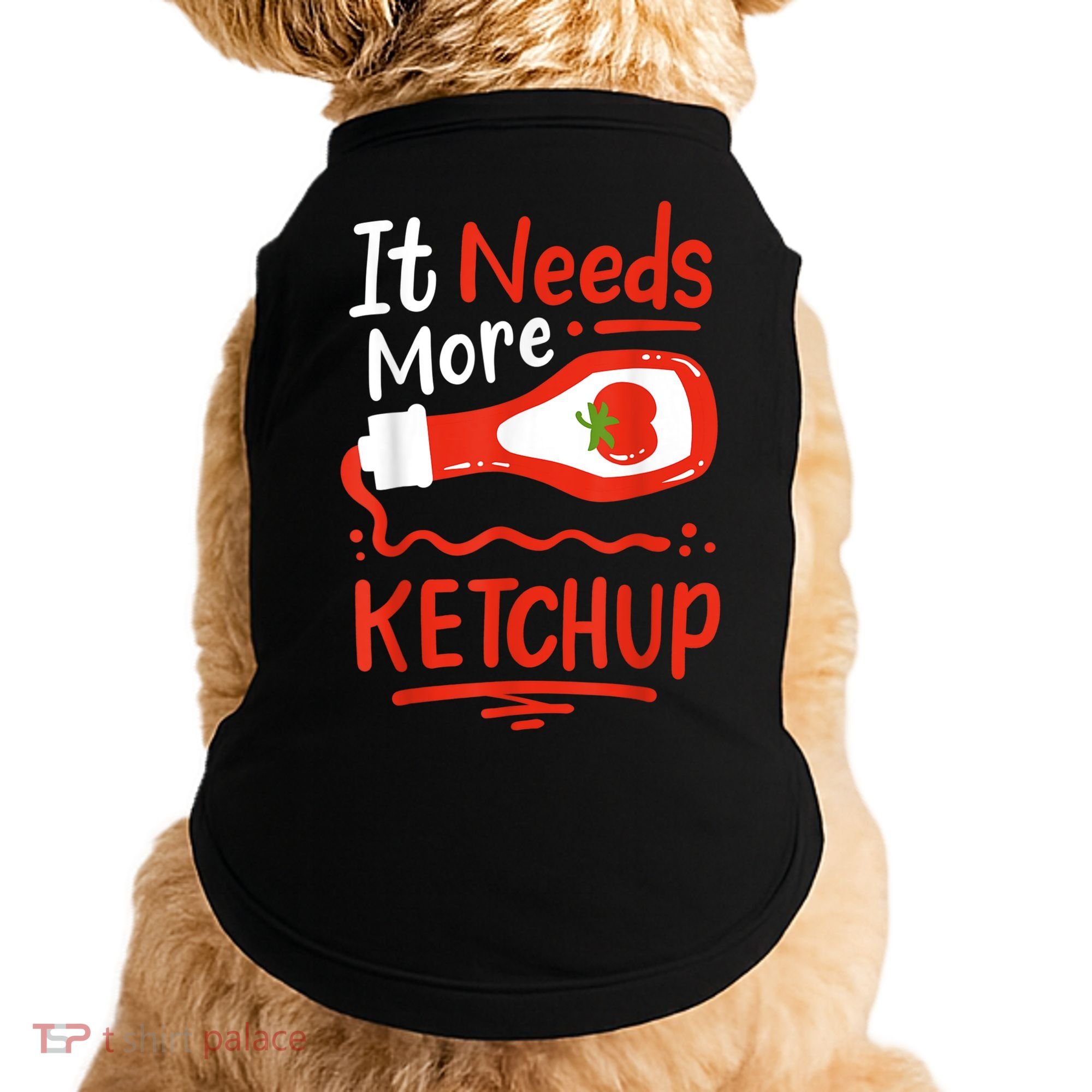 Ketchup Condiment Doggie Tank